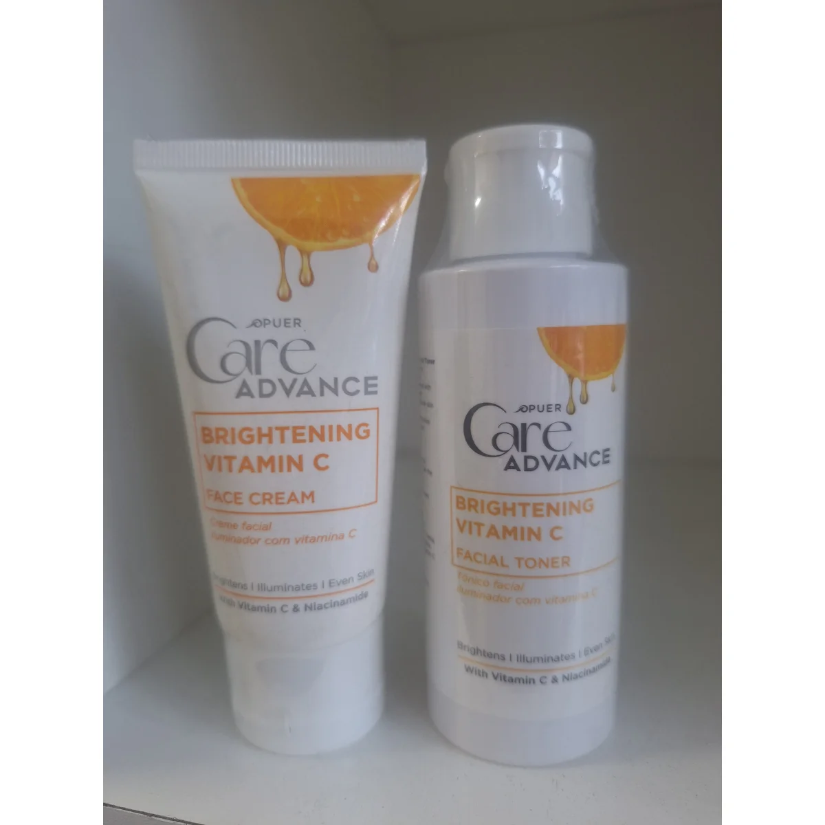 Glowing organic skincare